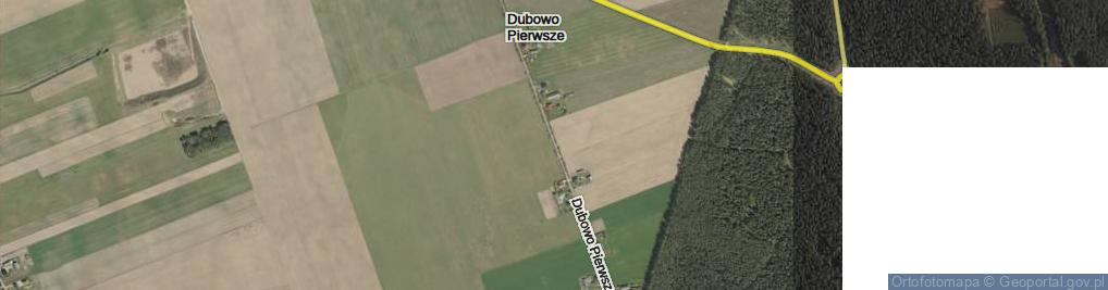 Zdjęcie satelitarne Dubowo Pierwsze ul.